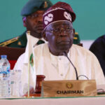 PRESIDENT TINUBU GREETS CHIEF OF STAFF GBAJABIAMILA ON HIS BIRTHDAY