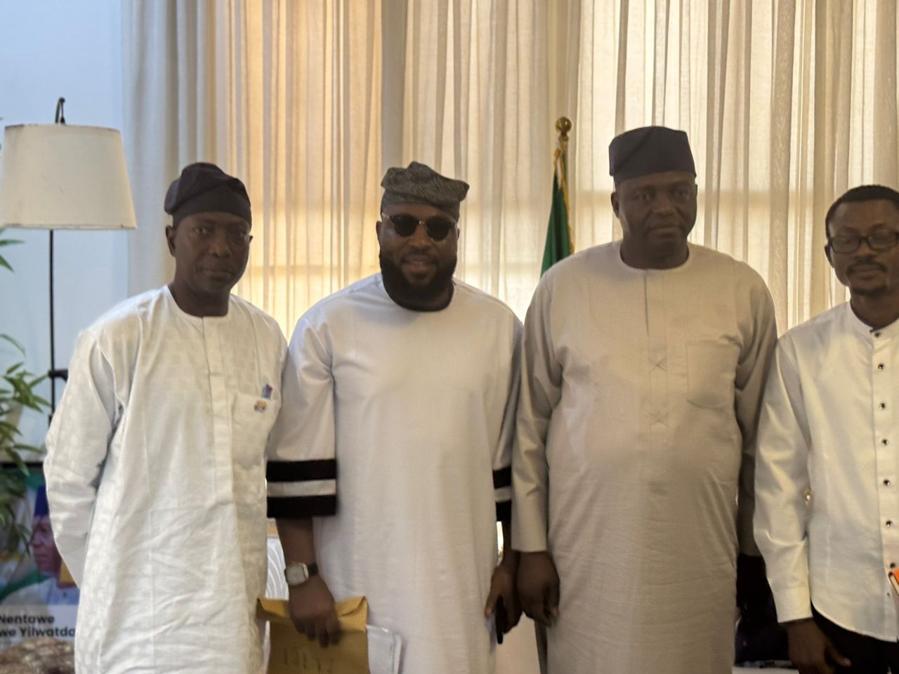 BAT Ideological Group Pays Condolence Visit to APC Chairman Yilwatda