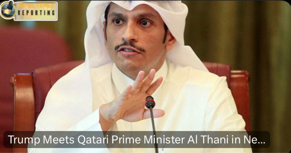 Trump Meets Qatari Prime Minister in New York Amid Rising Tensions After Israeli Strike on Hamas Leaders