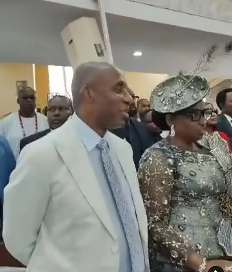 Mark, Jonathan, Others Grace Amaechi’s Son’s Wedding in Abuja