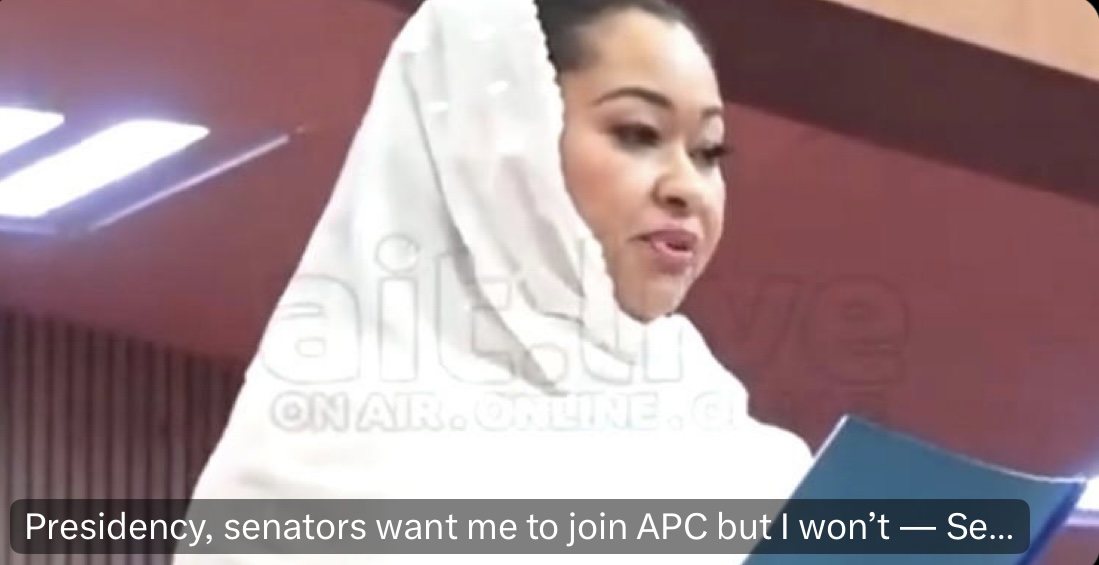 I Resisted Pressure from Presidency, Senators to Join APC, Reveals Senator Natasha