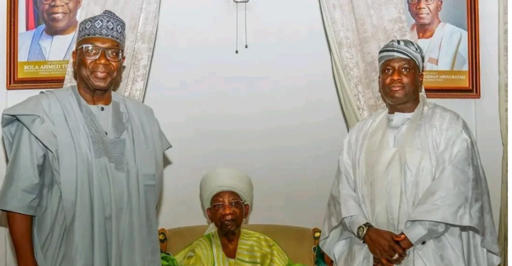 Gov AbdulRazaq Presents Kwara APC Governorship Candidate, Danladi-Salihu, to Emir of Ilorin